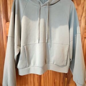 Prana Light Green Hoodie Sweater